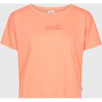 O'NEILL Damen Shirt ESSENTIALS SCRIPT DRAPE T-SHIRT, Größe XS in Pink