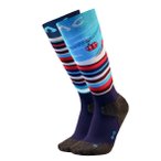 P.A.C. Kinder SK 5.2 Allrounder 2X Pack Skisocken ( Blau 27-30 Größe,)