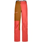 ORTOVOX Damen Hose 3L ORTLER PANTS W, Größe L in Rot