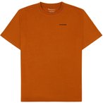 KnowledgeCotton Apparel Back Print  Herren  T-Shirts orange Größe S Lifestyle 
