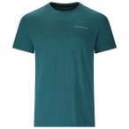 ENDURANCE - Abdon Melange S/S Tee - Funktionsshirt Gr S blau/türkis