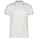 CMP Piquet Polo  Herren  T-Shirts weiss Größe S Lifestyle  Atmungsaktiv
