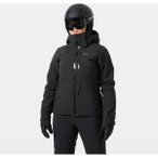 HELLY HANSEN Damen Funktionsjacke W ALPHELIA JACKET, Größe M in Schwarz