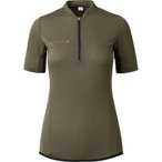 Martini Sportswear Flowtrail Halfzip Radtrikot Damen  Radtrikots oliv Größe S 