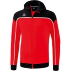 ERIMA Kinder Kapuzensweat CHANGE training jacket with hood, Größe 140 in Rot