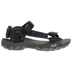 Jack Wolfskin - Women's Ridge Sandal - Sandalen 37 grau/schwarz