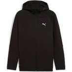 PUMA Herren Jacke EVOSTRIPE FZ Hoodie DK, Größe XXL in Schwarz