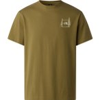 The North Face Camping Relaxed Short Sleeve Herren T-Shirt ( Oliv XL Größe,)