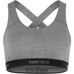 Super.Natural Feel Good Sport BH Damen  Sport-BHs grau Größe L   Hautfreundlic