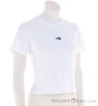 The North Face Essential Regular Damen T-Shirt-Weiss-XL