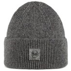 Buff - Knitted Beanie Upcycled Thier - Mütze Gr One Size grau