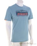 Dynafit Transalper Graphic Herren Shirt-Hell-Blau-S