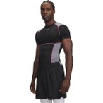 UNDER ARMOUR Herren Shirt UA HG ELITE COMP SS, Größe S in Schwarz