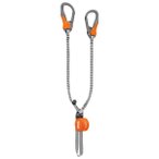 Petzl - Scorpio Eashook - Klettersteigset Gr One Size grau