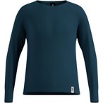 Odlo Active X-Warm Bl Crew  Kinder  Langarm Unterhemden blau Größe 128   Atmun