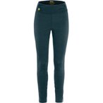 Fjällräven Bergtagen Merino 190 LJ Hose Damen  Lange Unterhose blau Größe XS