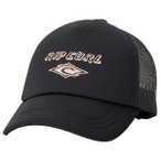 Rip Curl - Women's Classic Surf Icon Trucker - Cap Gr One Size schwarz/grau