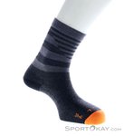 Salewa Fanes Hybrid Merino Herren Wandersocken-Grau-39-41