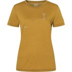 Super.Natural Bergglück  Damen  T-Shirts braun Größe L Trekking  Hautfreundli
