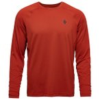 Black Diamond - Alpenglow L/S Crew - Longsleeve Gr XL rot