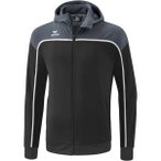 ERIMA Herren Kapuzensweat CHANGE training jacket with hood, Größe S in Schwarz