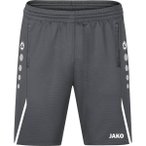 JAKO Kinder Shorts Trainingsshort Challenge, Größe 128 in Grau