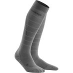 CEP Herren Laufsport Socken "Reflektive Compression", Größe V in Grau