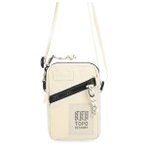 Topo Designs - Mini Shoulder Bag - Umhängetasche Gr 1 l weiß/beige