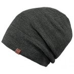Barts - Coler Beanie - Mütze Gr One Size grau/schwarz