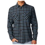 Rip Curl - Classic Surf Checked In Flanne - Hemd Gr M blau