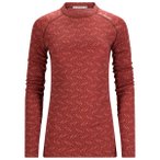 Aclima - Women's Designwool Glitre Crewneck - Merinolongsleeve Gr L rot