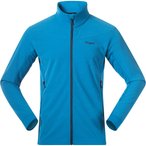 Bergans Rabot Fleece Midlayer  Herren  Fleecejacke blau Größe S Trekking  Elas