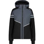 CMP Damen Jacke WOMAN JACKET ZIP HOOD, Größe 38 in Schwarz