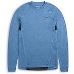 Bergans Herren Inner:Pure Merino Longsleeve (Größe XL, blau)