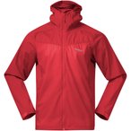Bergans Microlight  Herren  Windbreaker rot Größe L Trekking  Wasserabweisend 