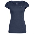 Salewa - Women's Puez Melange Dry S/S Tee - T-Shirt Gr 44 blau