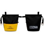 La Sportiva Leftover Chalk Bag, black/yellow