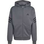 adidas Future Icons Full-Zip  Herren  Freizeitjacke, Parkas grau Größe M Lifes