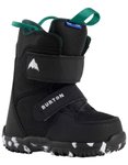 Burton - Snowboardboots - Mini Grom Black  - Kindergröße 27 - schwarz