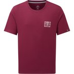 Sherpa Adventure Gear Jutnu Badge  Herren  T-Shirts rot Größe M Lifestyle Atmu