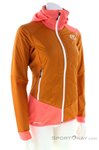 Ortovox Swisswool Col Becchei Hybrid Damen Tourenjacke-Orange-S