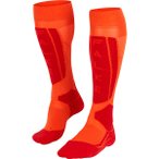FALKE SK5 Damen Kniestrümpfe, Größe 35-36 in Orange