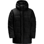 JACK WOLFSKIN Kinder Jacke TEEN INS LONG JACKET Y, Größe 140 in Schwarz