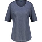 Bergzeit Basics Meru Rundu  Damen  T-Shirts blau Größe XS Trekking  Hautfreund