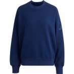 adidas Soft Lux Loose Damen Sweatshirt ( Blau XL)