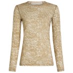 Icebreaker - Women's Merino 200 Oasis L/S Crewe Moss Bloom Aop - Merinounterwäs