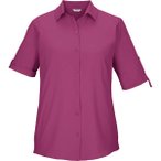 KILLTEC Damen Bluse KOS 85 WMN WVN SHRT, Größe 46 in Rot