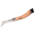 Opinel - Pilzmesser No 08 mit Bürste & Blister - Messer beige