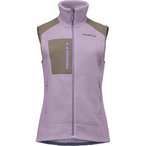 Norrona Trollveggen Warm3 Weste Damen  Fleecewesten lila Größe M Trekking  Ela