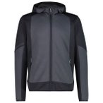 CMP - Jacket with Fix Hood - Fleecejacke Gr 48 blau